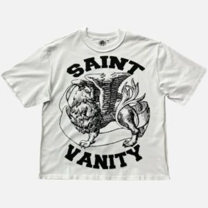 Griffin T Shirt White black Shirt