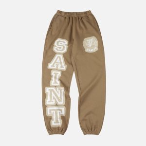 Saint Vanity Brown Good Sweatpants