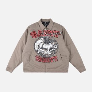 Saint Vanity Bull Logo Jacket