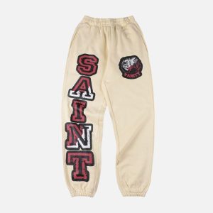 Saint Vanity Cream Good Sweatpants